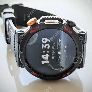 40mm Men Smart Watch heart rate, alarm, bluetooth, blood oxigen, compass, sport